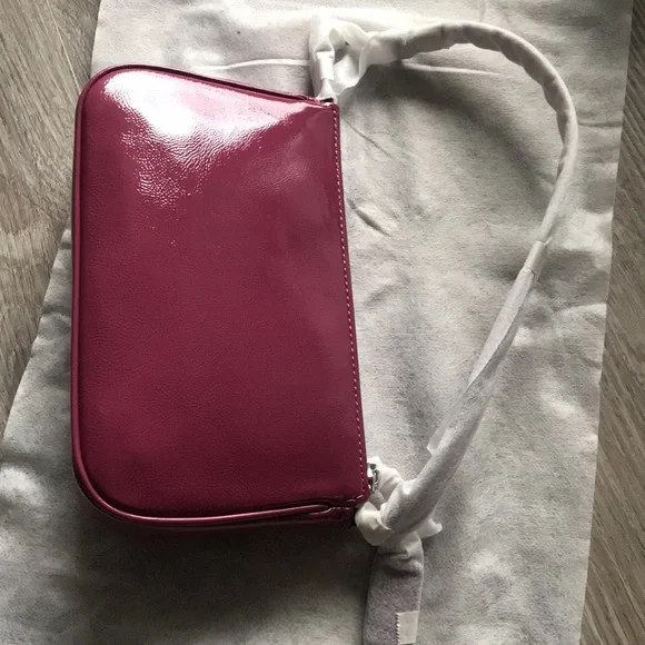 New Coach leather Wristlet Clutch Handbag Shoulder bag - Picture 2 of 5